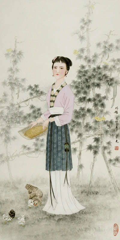 Stained Static Cling Window Film,Frosted Opaque Glass Sticker,Chinese style print Poster for Restaurant Home Decor