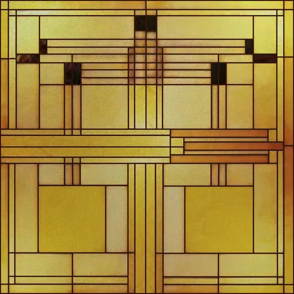 Custom Size Window Film, Stained Glass, Decorative Window Sticker, Privacy Frosted Static Cling, Decal for Glass Door, Office