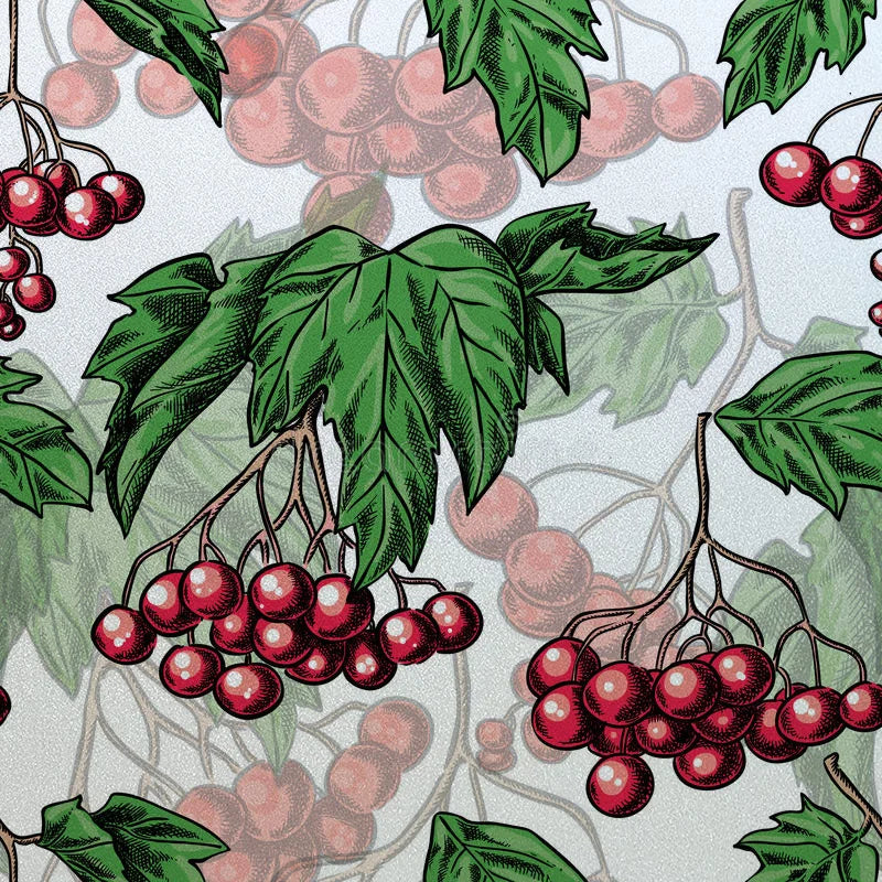 Window Film Frosted Stained Glass Films Customized Art Deco Design Leaves Static Cling Sticker,Home Decor Foil Window Treatment