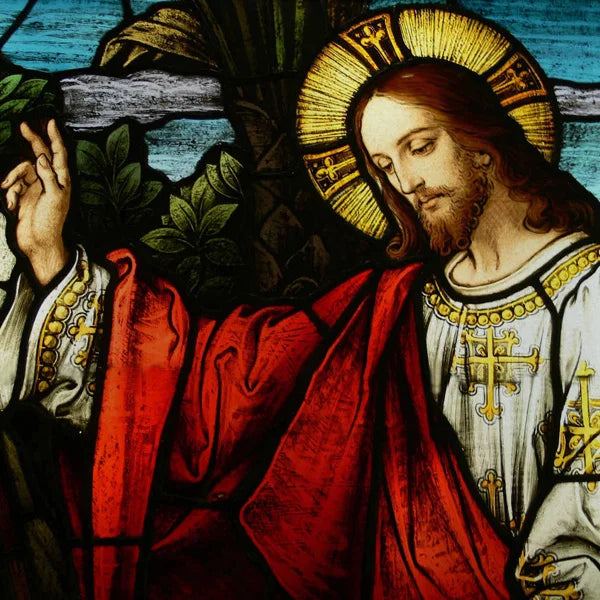 Custom Frosted Stained Glass Window Film,PVC Static Cling Films,Virgin Mary, Jesus Church Decor, Foil Stickers