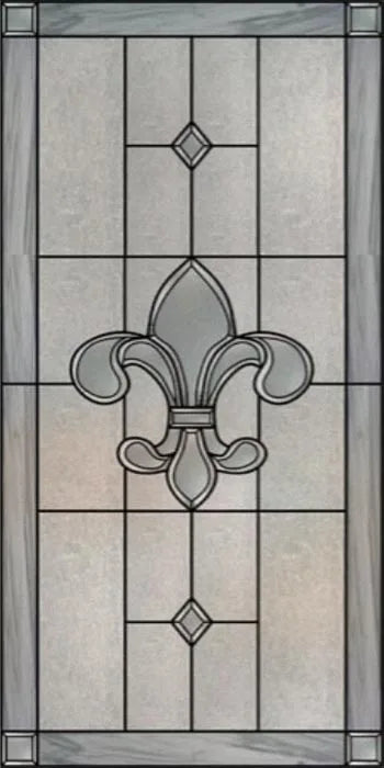 Frosted Stained Glass Window Film, Customized Privacy, Static Cling,Church Style, Door Sticker, Office, Bathroom Home Decor