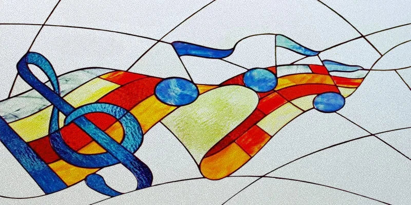 Window Film Stained Glass Stickers,Custom size Static Cling Frosted Privacy,Bird Tree Print For Transom Window Glass Home Decor