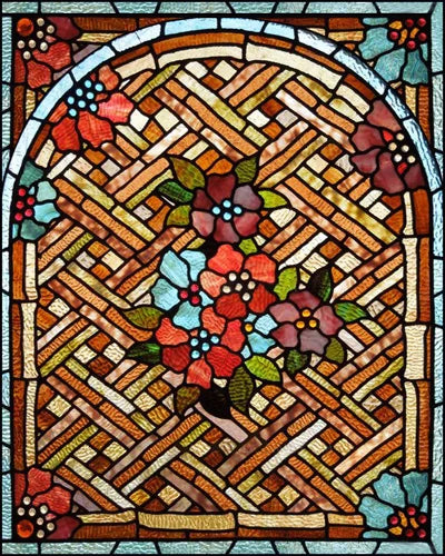 Customized Size Static Cling Frosted Stained Glass Window Films,Sun Catcher Print Photo for Bathroom Privacy Door Home Decor