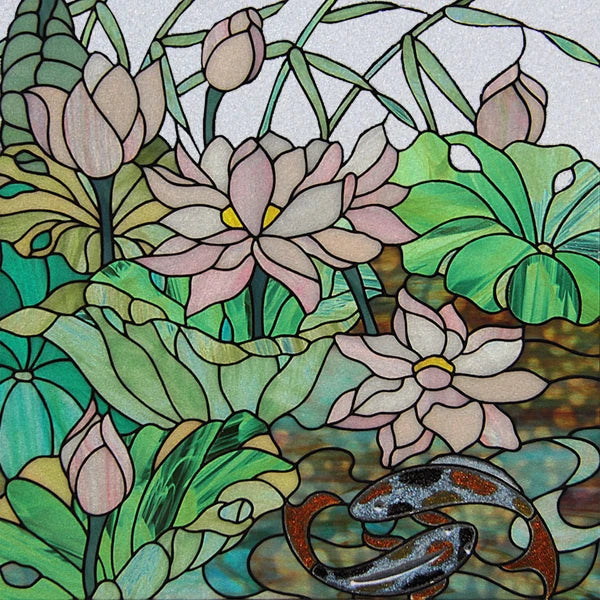 Custom size Glass Films,Window Film Frosted Sticker Fish Cat Birds Animals Print For Kids Room Door Light Box Poster Home Decor