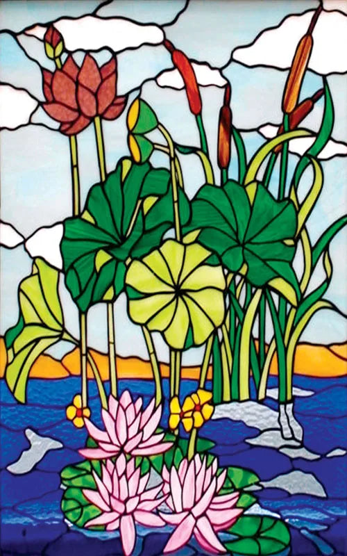 Frosted Stained Glass Film, Custom Size, Privacy, Static Cling,Door Sticker, Bathroom  Kitchen  Home Decor,Rose,Flower, Fruit