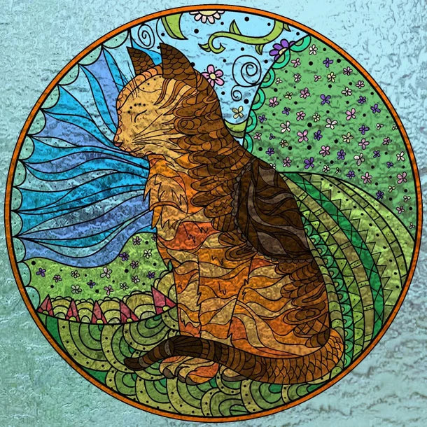 Window Film Frosted Stained Glass Films Customized,3D Frosted Static Cling Sticker,for Kitchen Garden Bedroom Door Home Decor