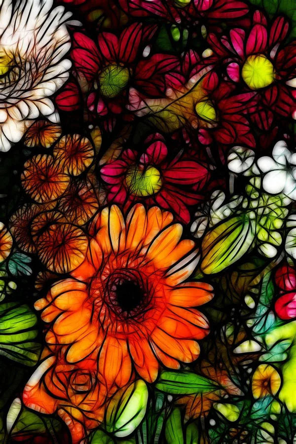 Window Film Stained Glass Stickers,Custom size Static Cling  Sunflower Privacy Films Door Sticker Kitchen Office Home Decor