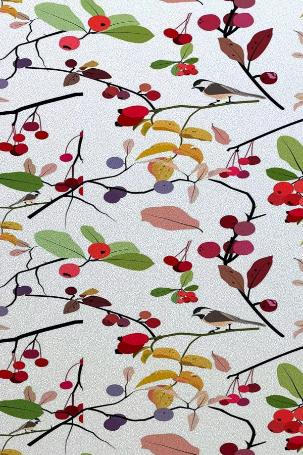 Window Film Frosted Stained Glass Films Customized Privacy Static Cling  For Bathroom Door Sticker Lemon Fruit Tree Flower