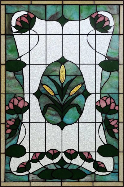 Window Film Frosted Stained Glass Films,Customized Privacy Static Cling,Flower Sun Fruit Fish Cat,Door Sticker,Office Home Decor