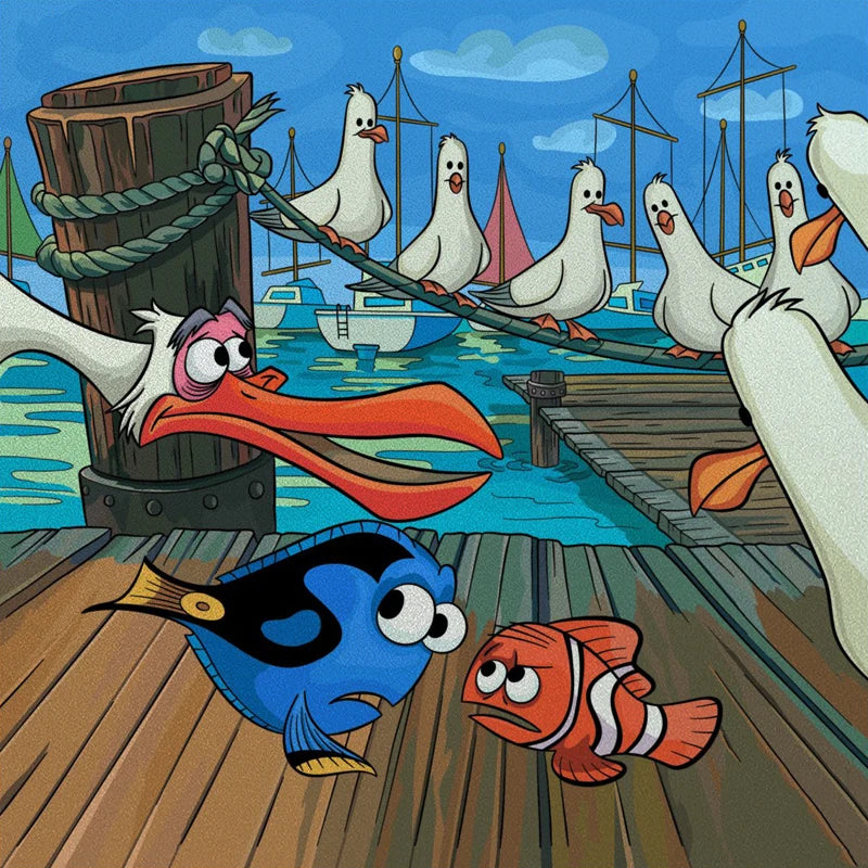 Custom size Window Film Stained Glass Films Frosted Privacy Static Cling Background Sticker Aquarium Ocean Poster Fish Tank Film