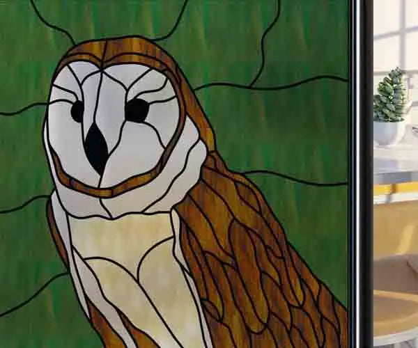 Window Film Frosted Stained Glass Films,Static Cling,Privacy Films,Bird Cock,Door Sticker Kitchen Bathroom Home Decor Customized